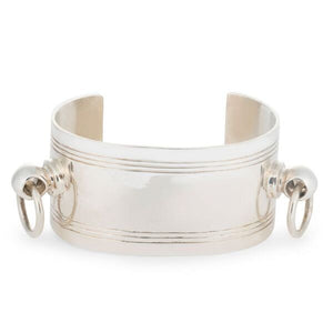 front view of Champagne Bucket Cuff by Laura Lobdell