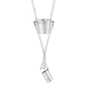 Champers® Message in a Bottle & Bucket Necklace