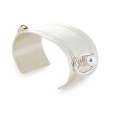 Bucket Cuff Wide Cuff with knobs and rings like Champagne Bucket by Laura Lobdell