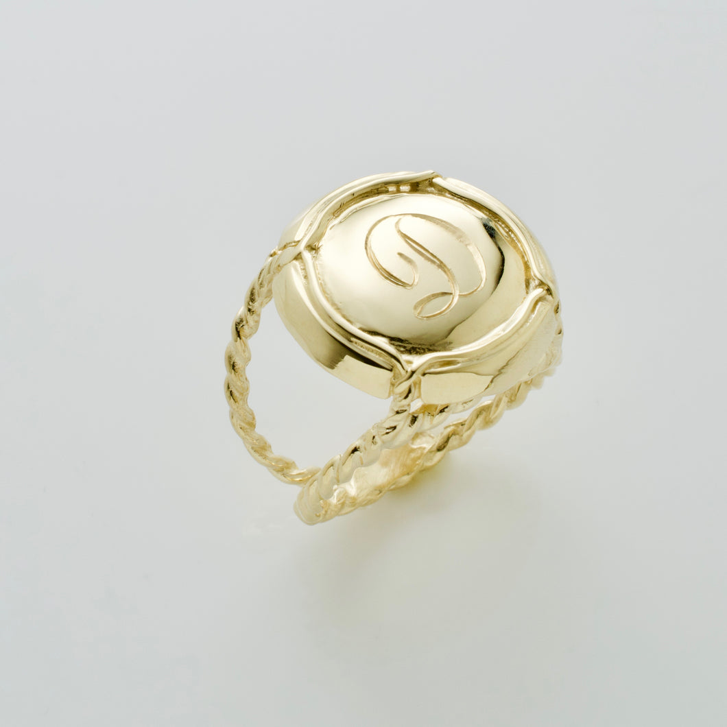 Ti Champers Reserve Ring 14K