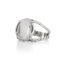 Champagne Baby Ring, smallest size capsule ring by Laura Lobdell