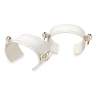 Pair of Champagne Bucket-inspired Cuffs by Laura Lobdell