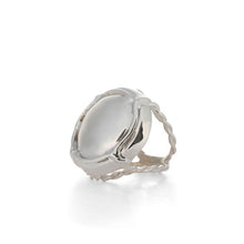 Champagne Cap Ring designed by Laura Lobdell in silver