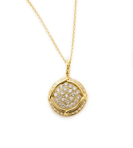 Champers, Baby! On Ice Necklace