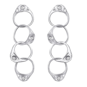 Old School Pull Tab Drop Earrings Laura Lobdell