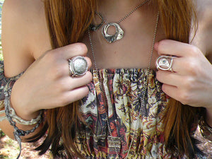 Old School Pull Tab Ring - lauralobdell.com - 2