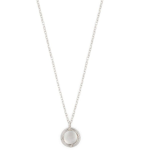 Champers Pendant Necklace in Silver by Laura Lobdell.